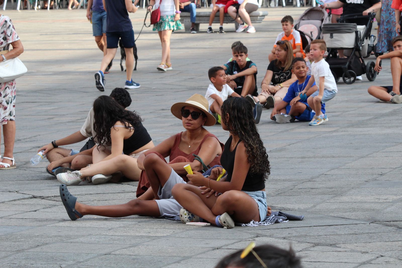 Final de la Eurocopa femenina 2025, vivida en la Plaza Mayor de Salamanca