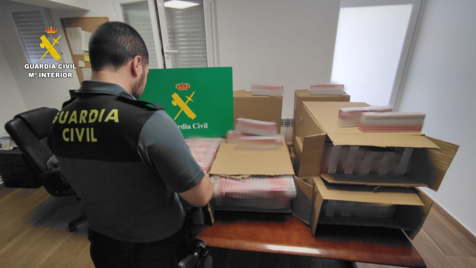 Contrabando de tabaco en Zamora: más de 6.000 cajetillas intervenidas