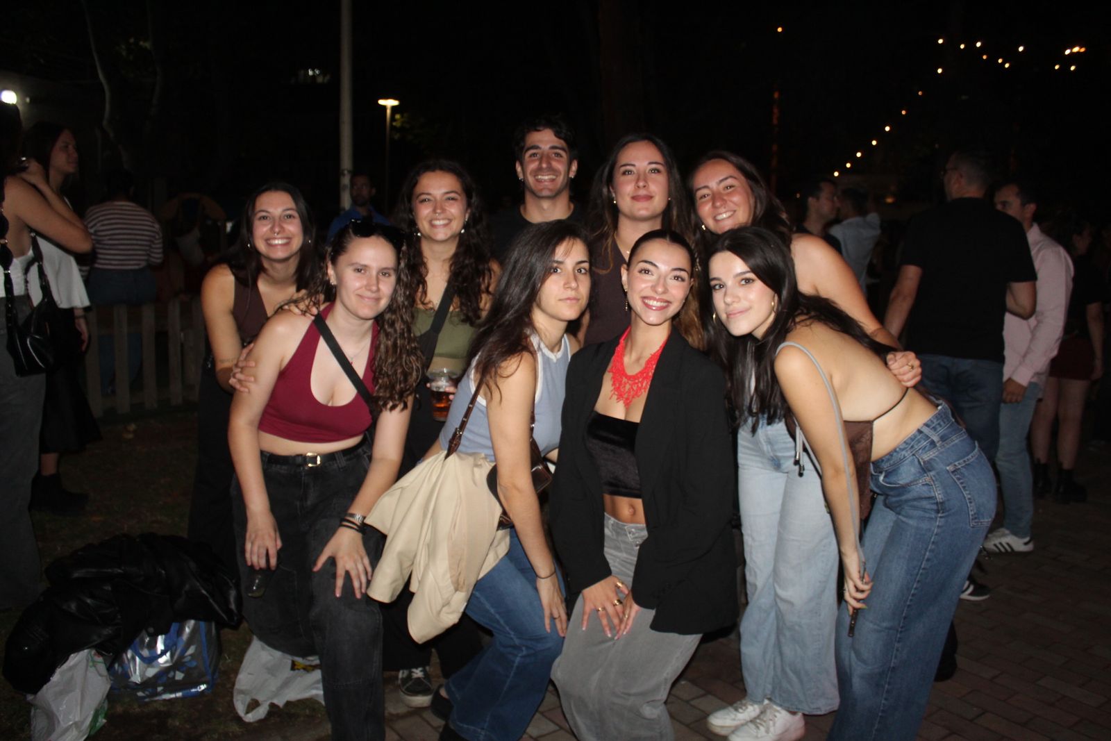 Ambiente en la Feria de Día en la tarde de este viernes