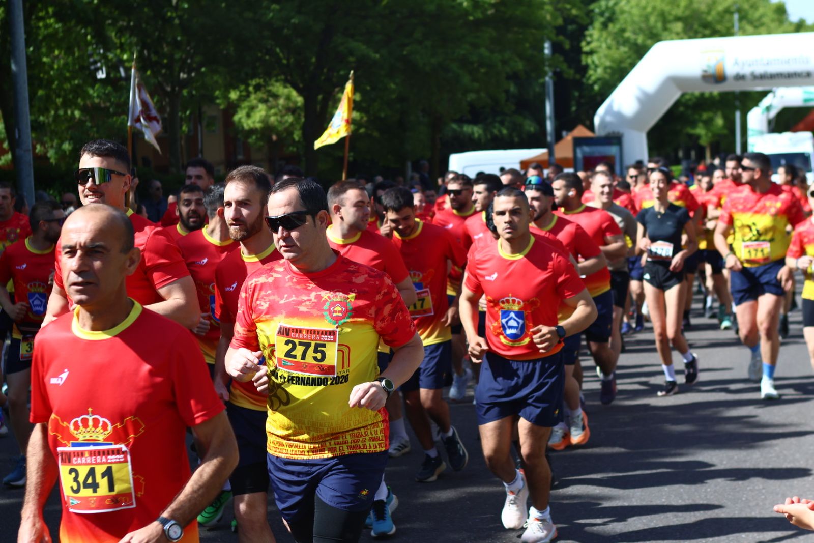 Carrera Cívico Militar en Salamanca