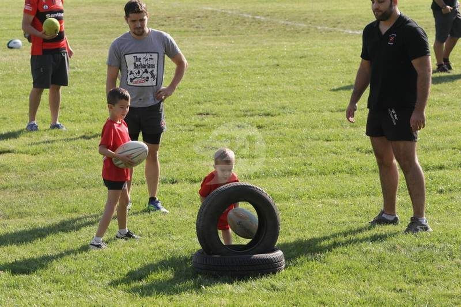 El Salamanca Rugby Club busca acercar el deporte a los salmantinos