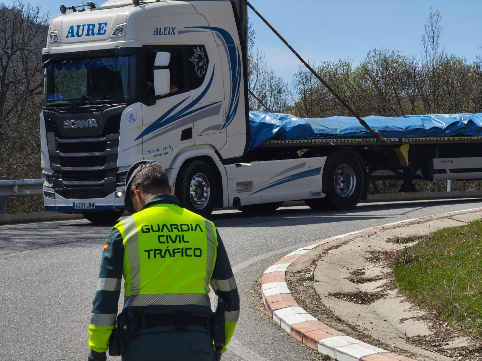 Situación de las carreteras por el corte de la A-66 y la N-630 entre Guijuelo y Béjar