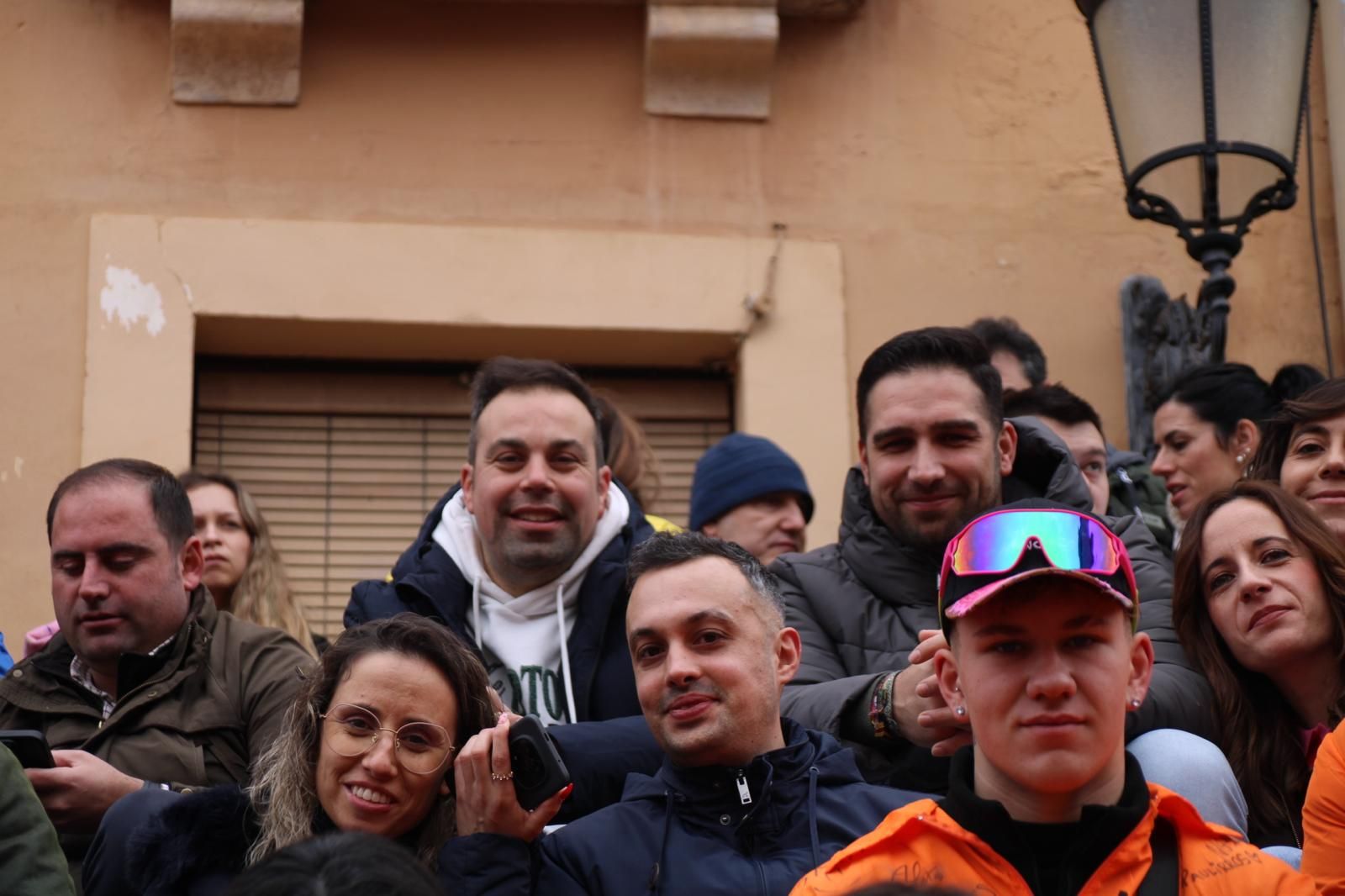 Ambiente en el encierro a caballo de Ciudad Rodrigo