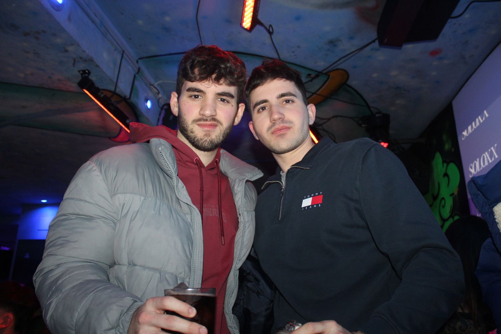 Salamanca de noche, sabado 20 de diciembre