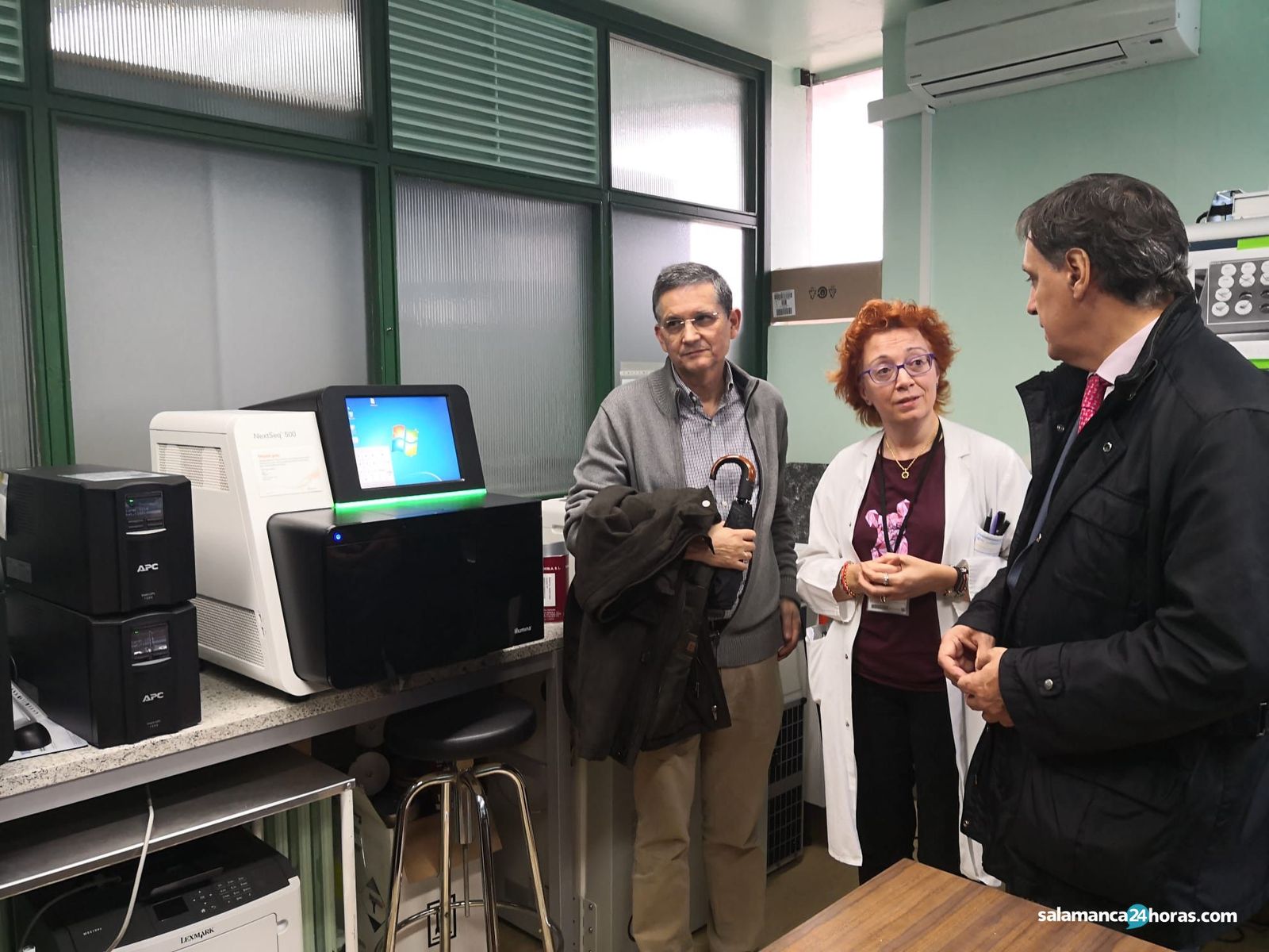 Visita al secuenciador masivo