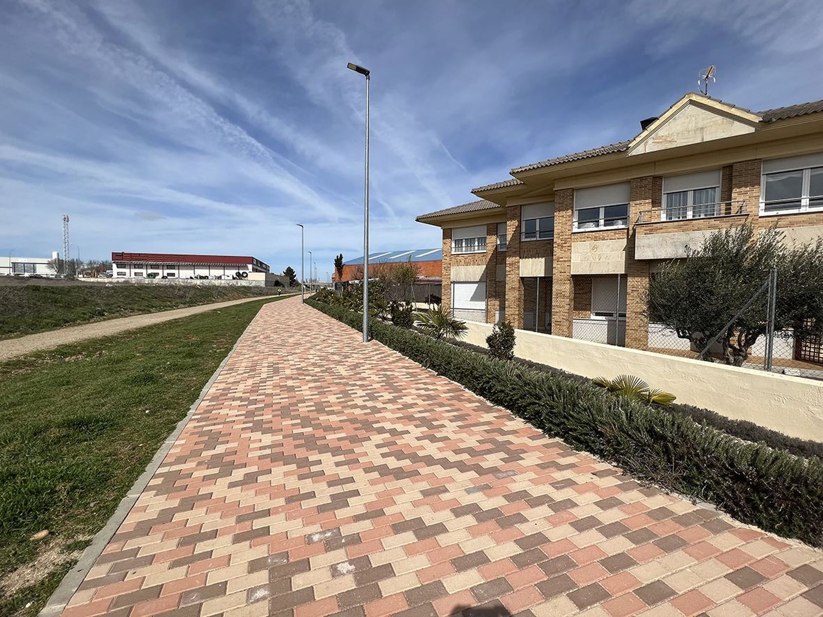 Tramo de Vía Verde en Carbajosa de la Sagrada