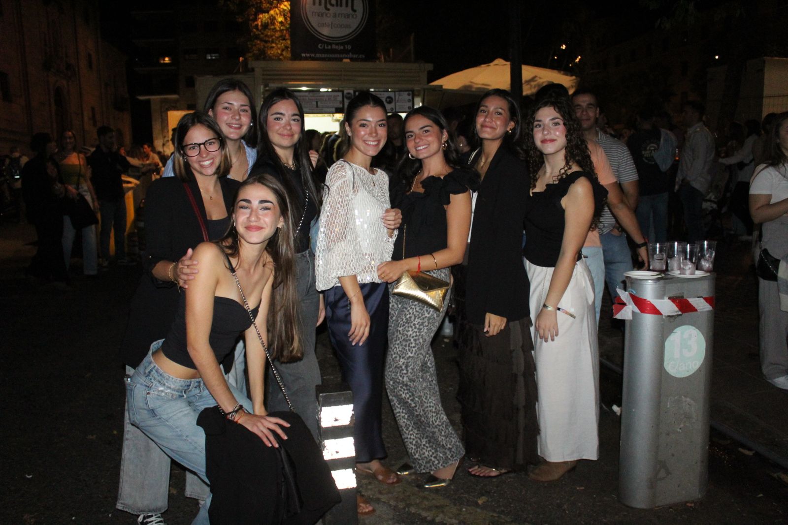 Ambiente en la Feria de Día en la tarde de este jueves