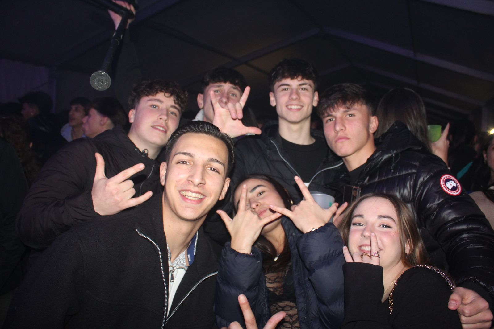 Salamanca de noche, sábado 7 de febrero