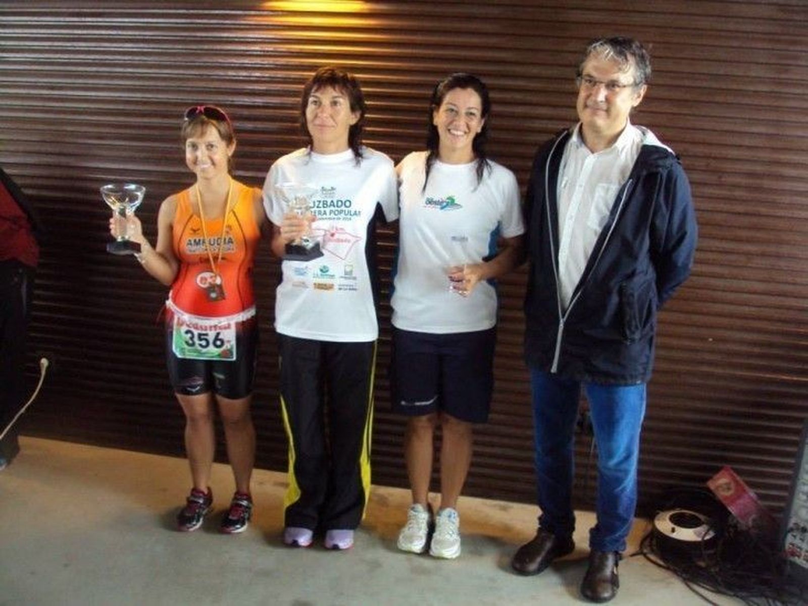 Serafín García Fraile y María Luisa Iglesias ganan la primera edición de la Carrera Popular de Juzbado