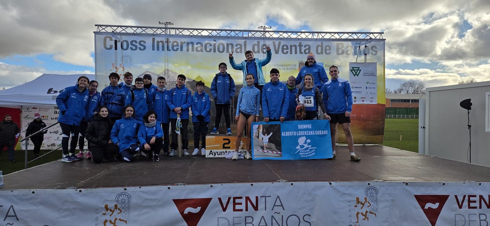 Benavente Atletismo en XLV Cross Internacional de Venta de Baños