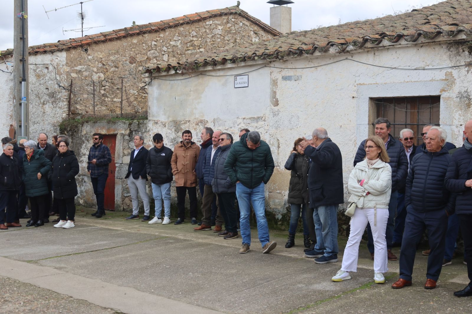 Funeral del empresario Silvestre Sánchez Sierra en Aldearrodrigo