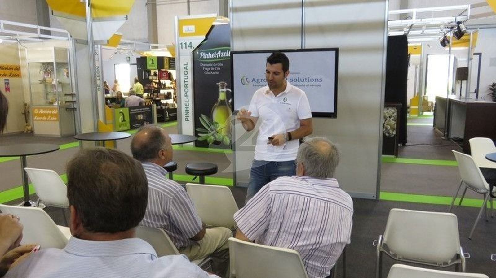 El espacio de innovación presenta una plataforma para ahorrar fertilizante