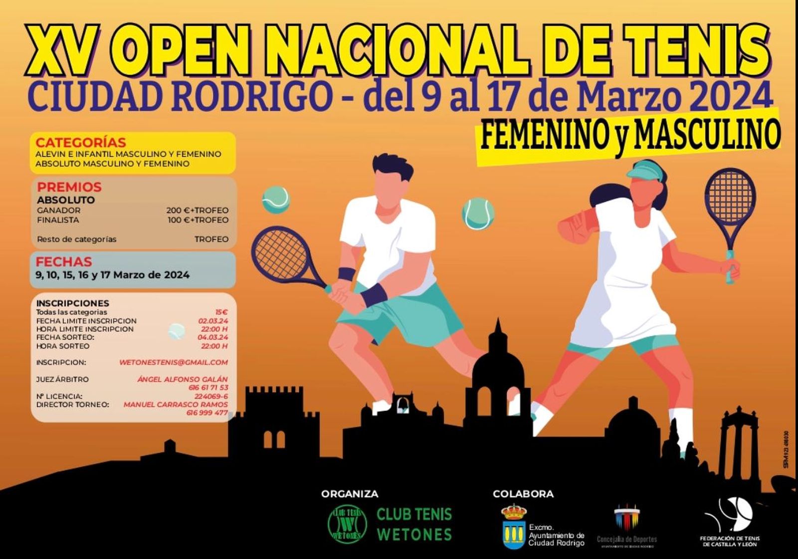 XV Open de Tenis de Ciudad Rodrigo