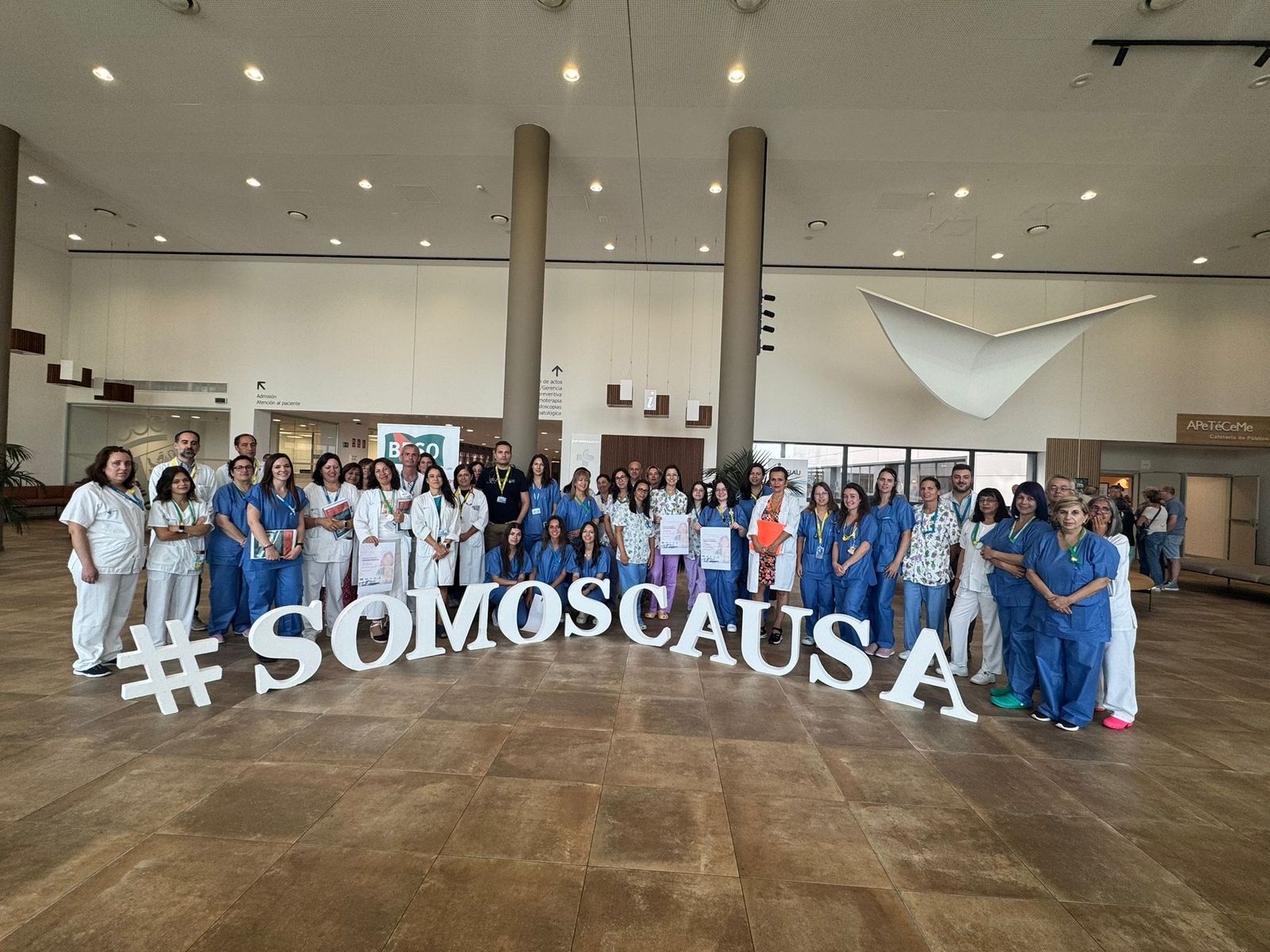 Personal del comité de área de Lactancia Materna y de la Guía de Buenas Prácticas