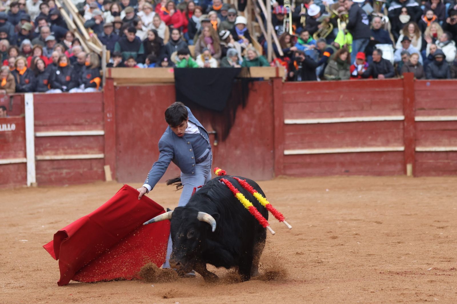 Novillada sin picadores del bolsín taurino y rejones en Ciudad Rodrigo
