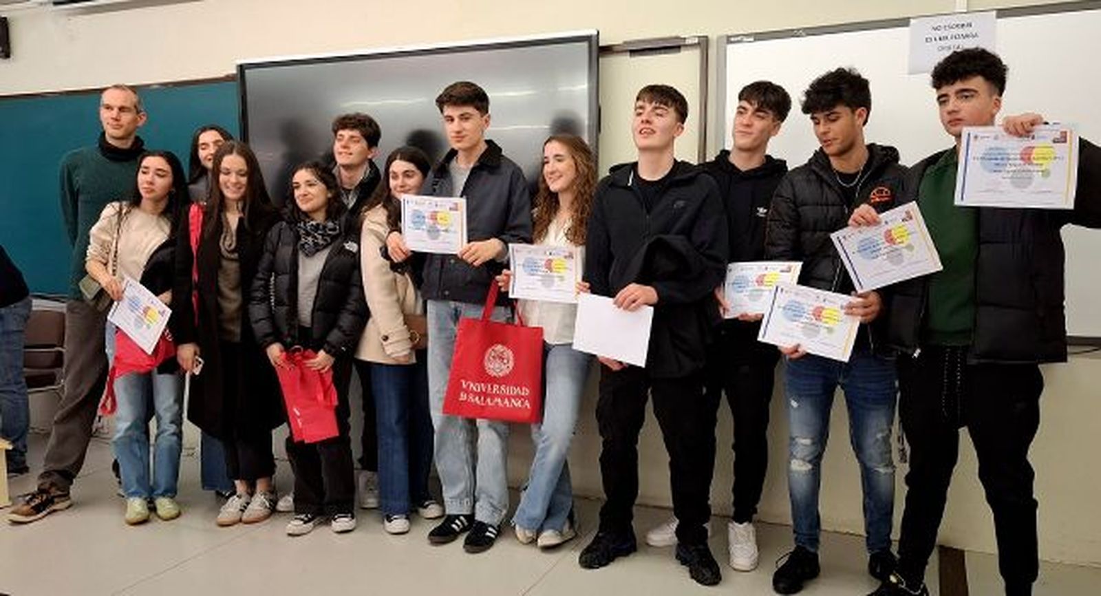La Olimpiada de Geografía entrega los premios a los estudiantes de Salamanca, Ávila y Zamora