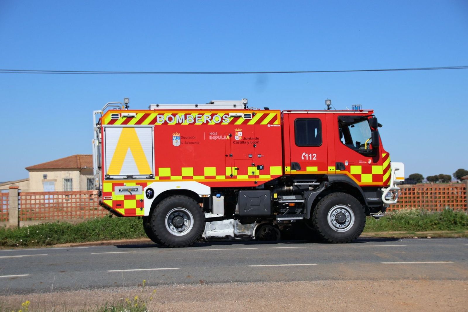 Bomberos de la diputación. Foto de archivo