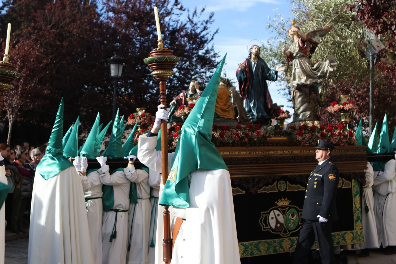 La Oración de Jesús en el Huerto de los Olivos recobra todo su esplendor en las calles de Salamanca