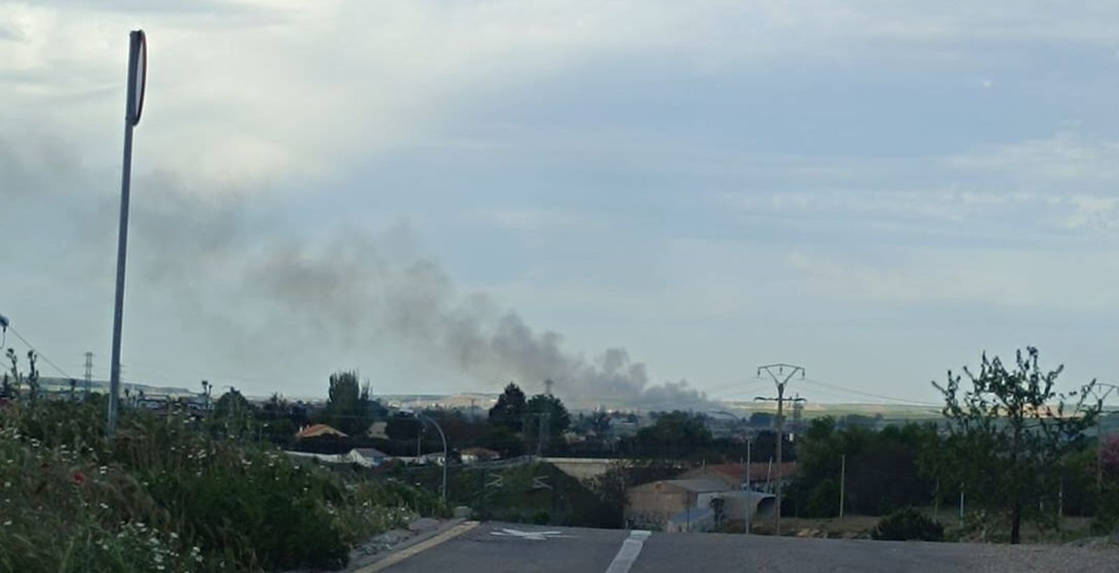 Incendio en Monfarracinos