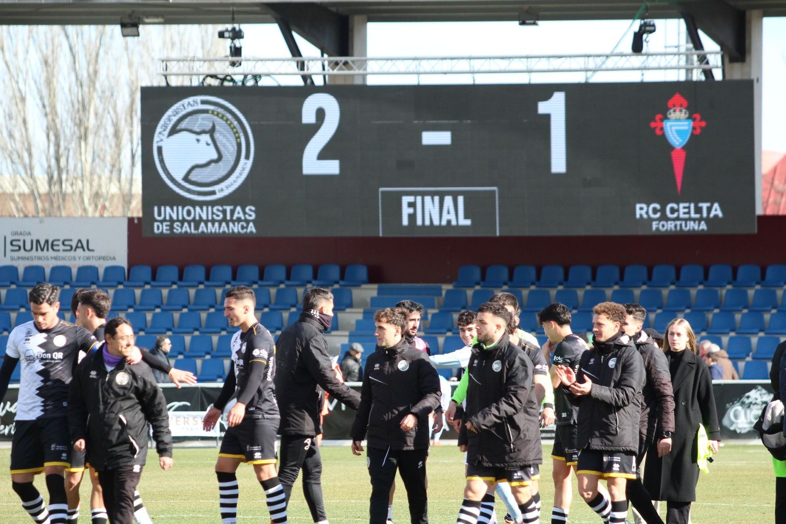 Unionistas - Celta Fortuna. Fotos: Míkel Antúnez