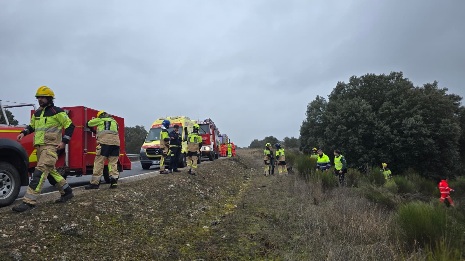 Accidente persecucción Villaseco de los Gamitos