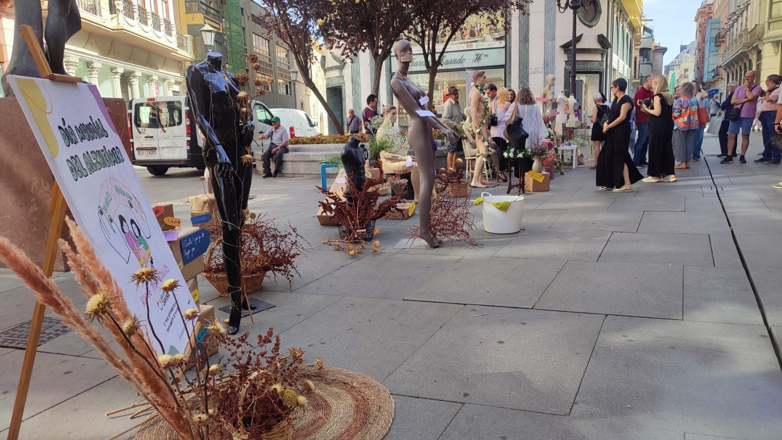 Acto se sensibilización de AFA Zamora con motivo del Día Mundial del Alzheimer