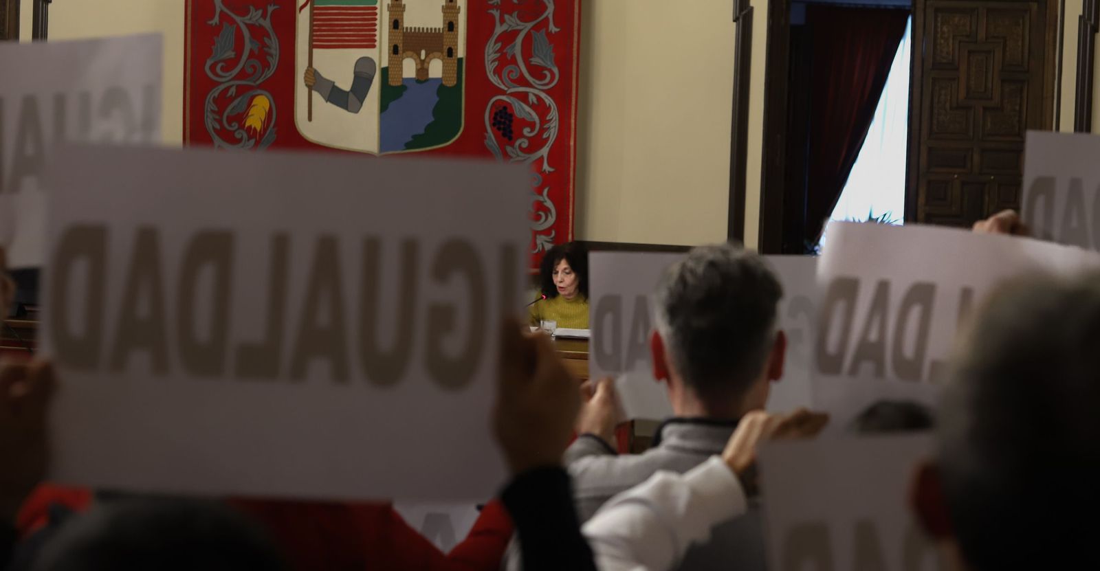 Un instante del Pleno