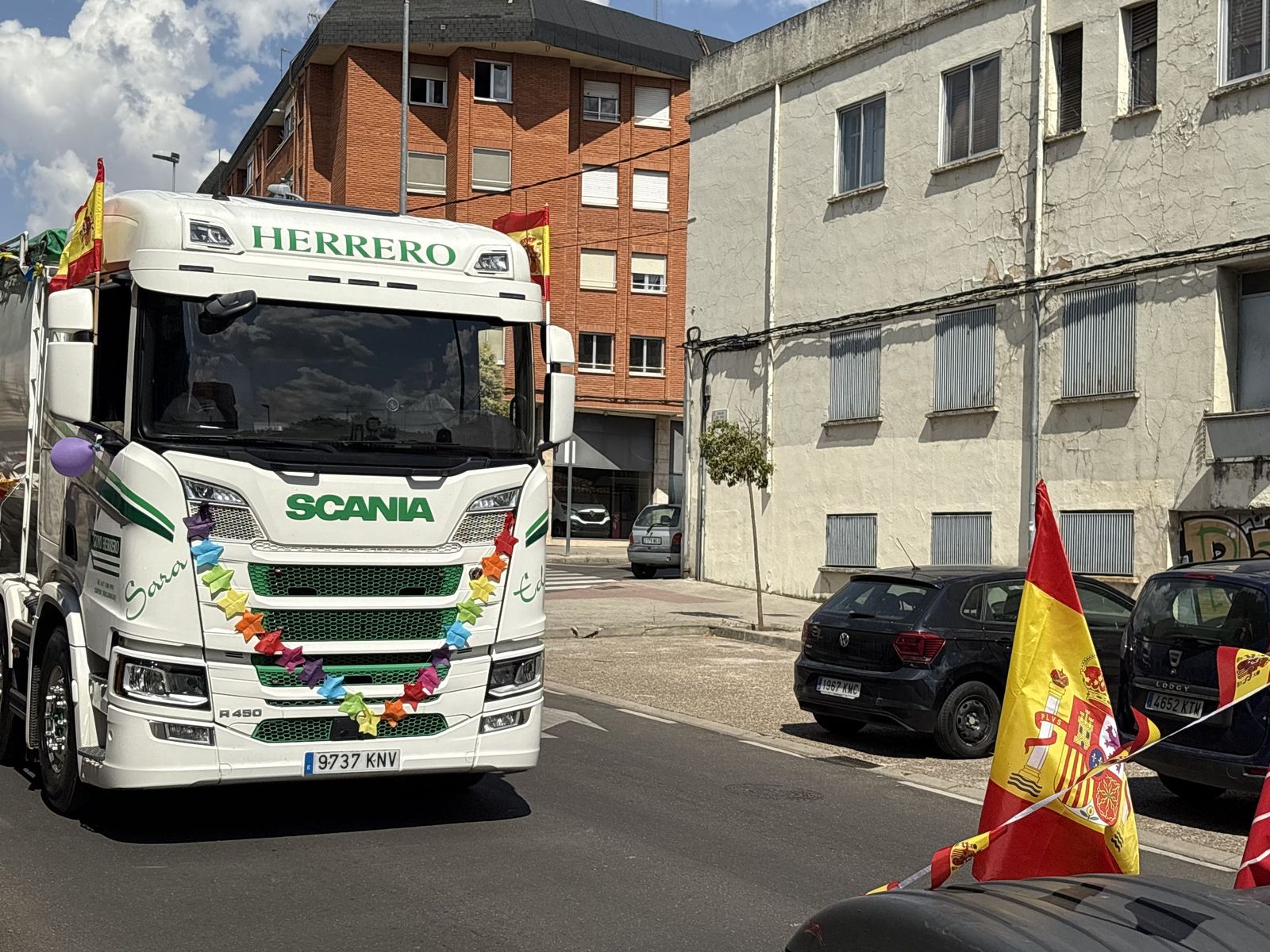 GALERÍA | Los transportistas celebran San Cristobal por las calles de Zamora