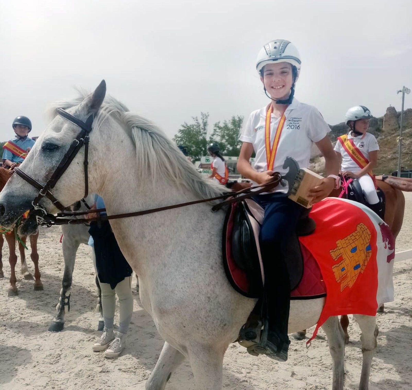 La amazona zamorana Ximena Gutiérrez.
