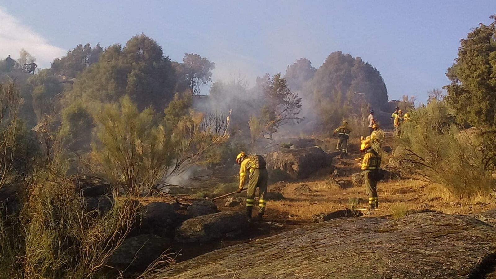Incedio en El Barraco