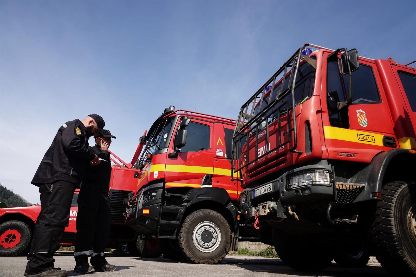 Bomberos de Asturias. EP