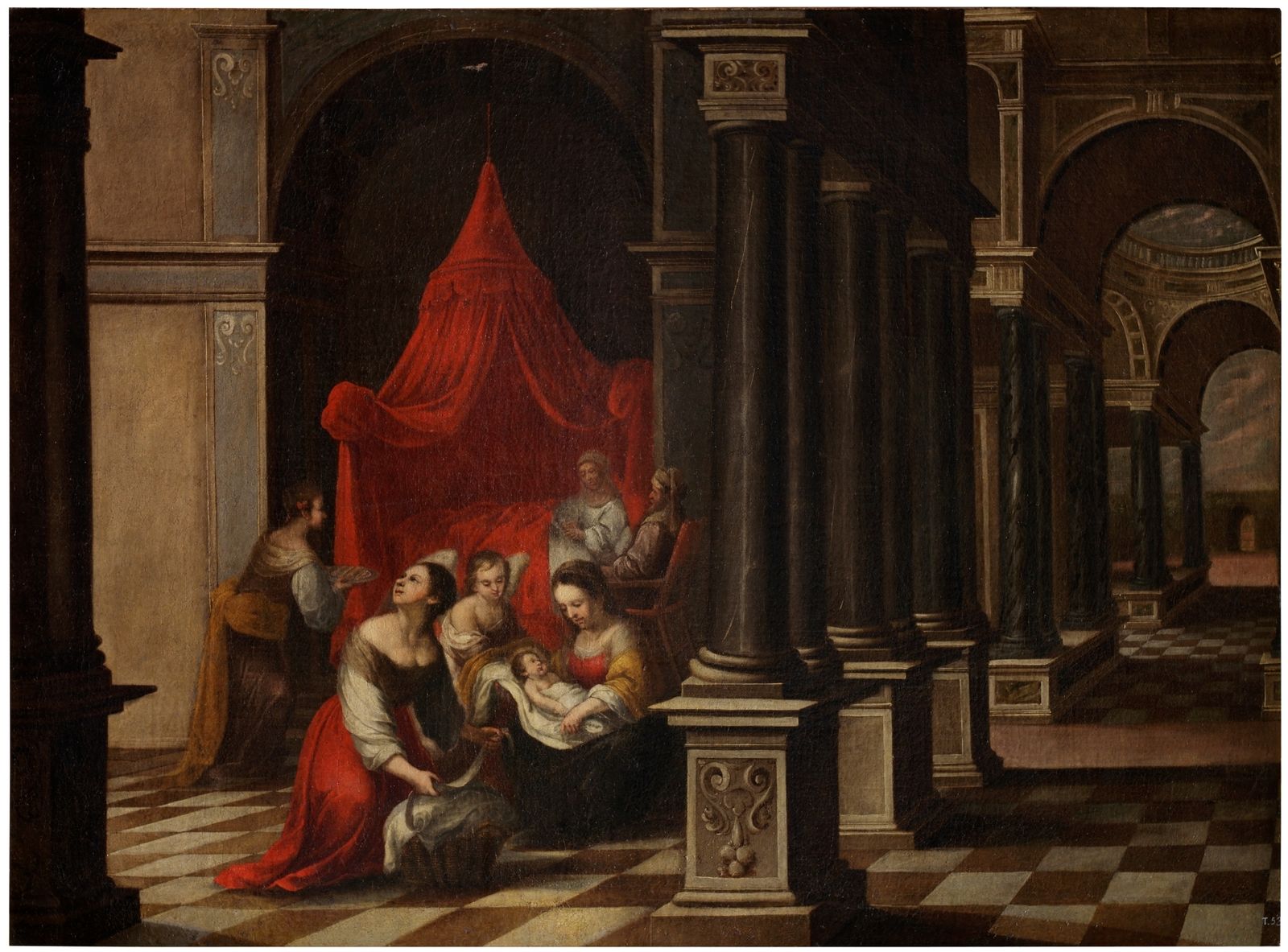 La Natividad de la Virgen de Juan García de Miranda