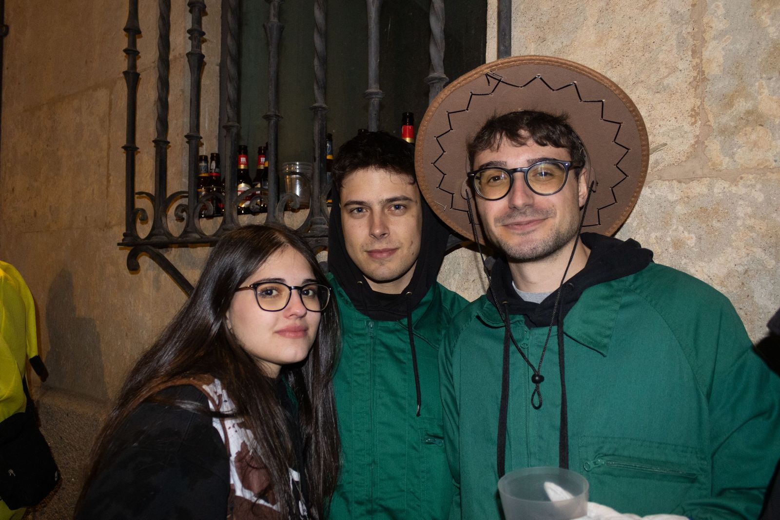 Salamanca de noche, sábado del Carnaval del Toro de Ciudad Rodrigo