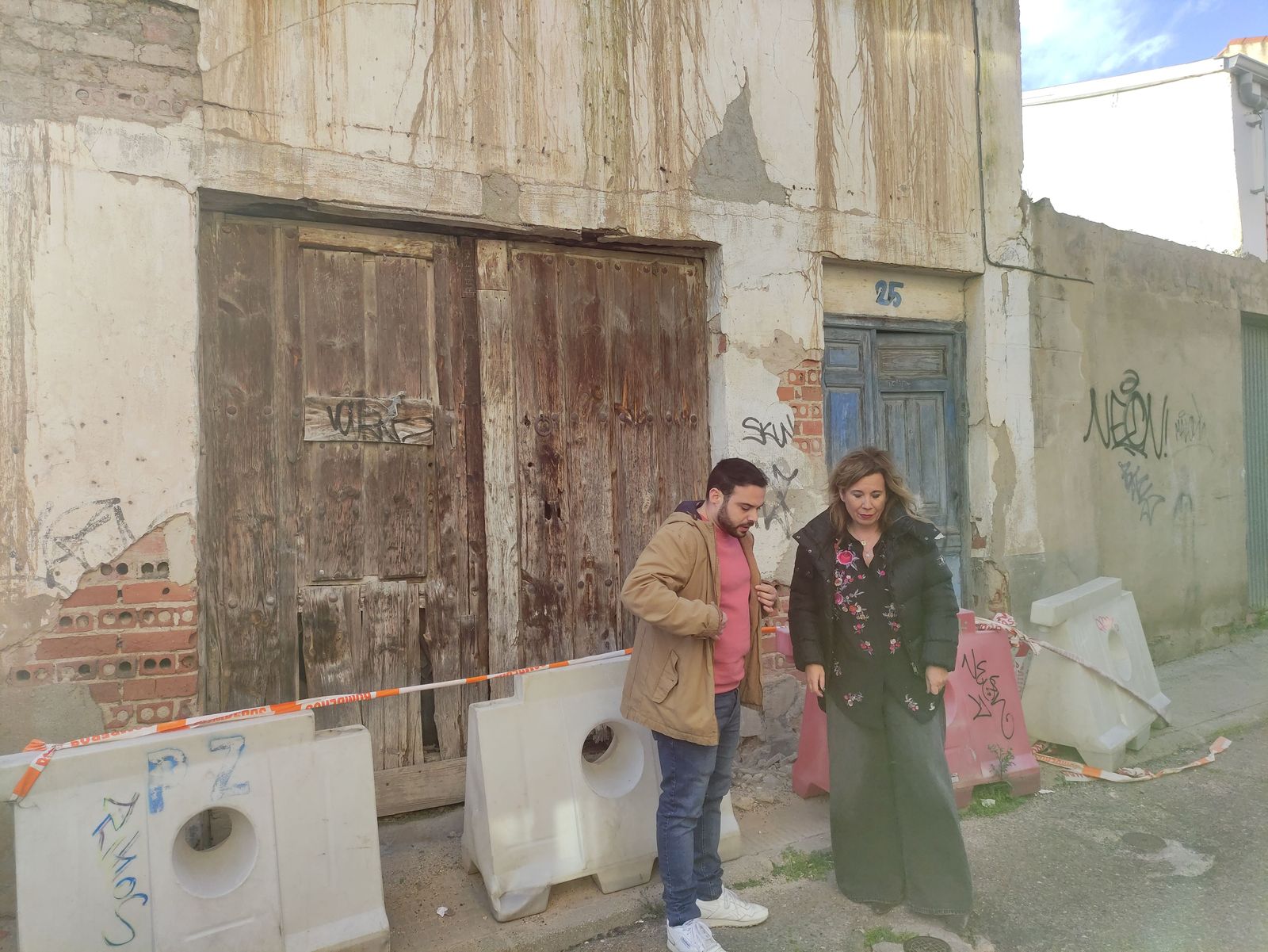 Zamora Sí visita el barrio de San Lázaro