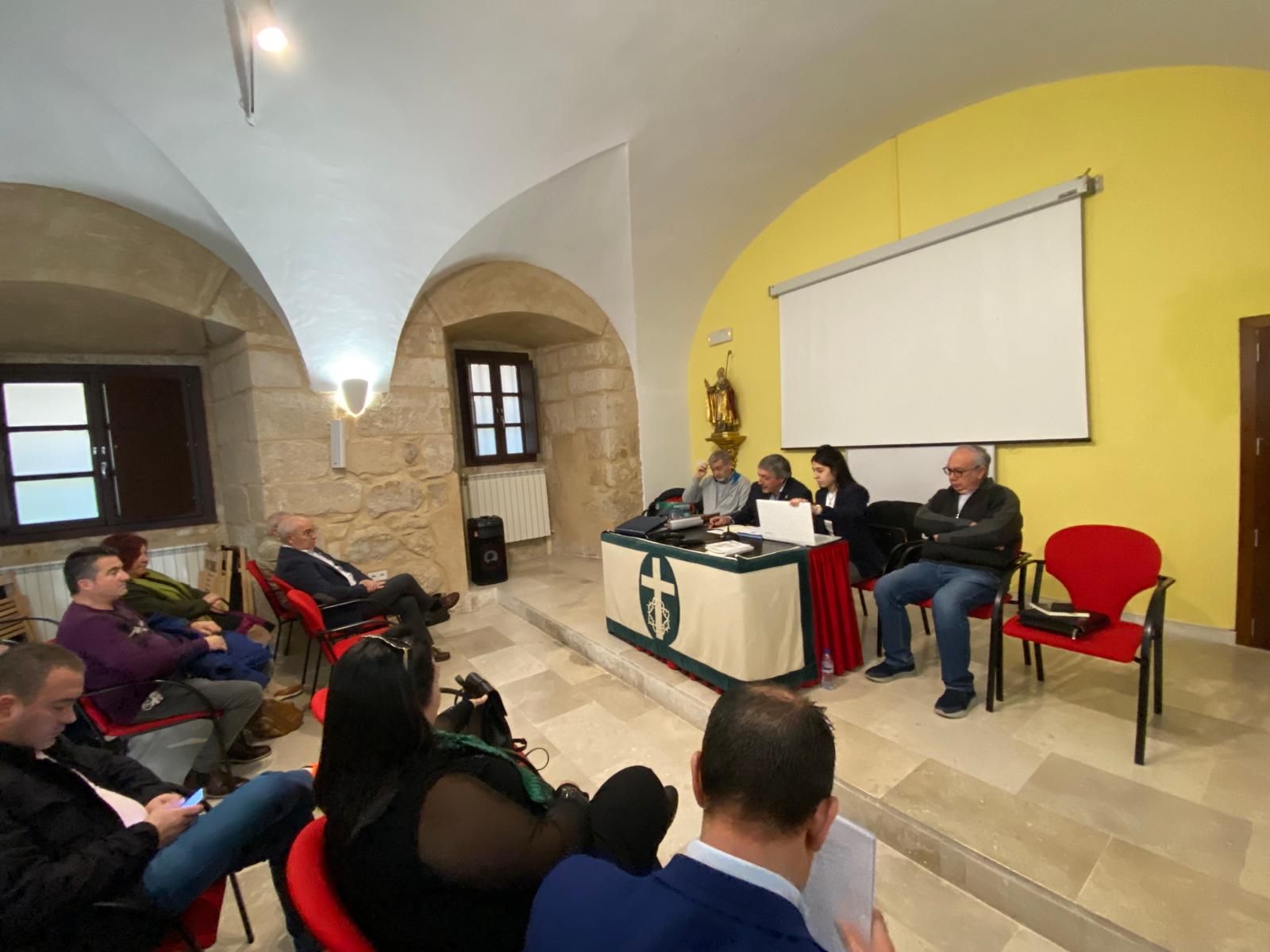Un instante de la asamblea