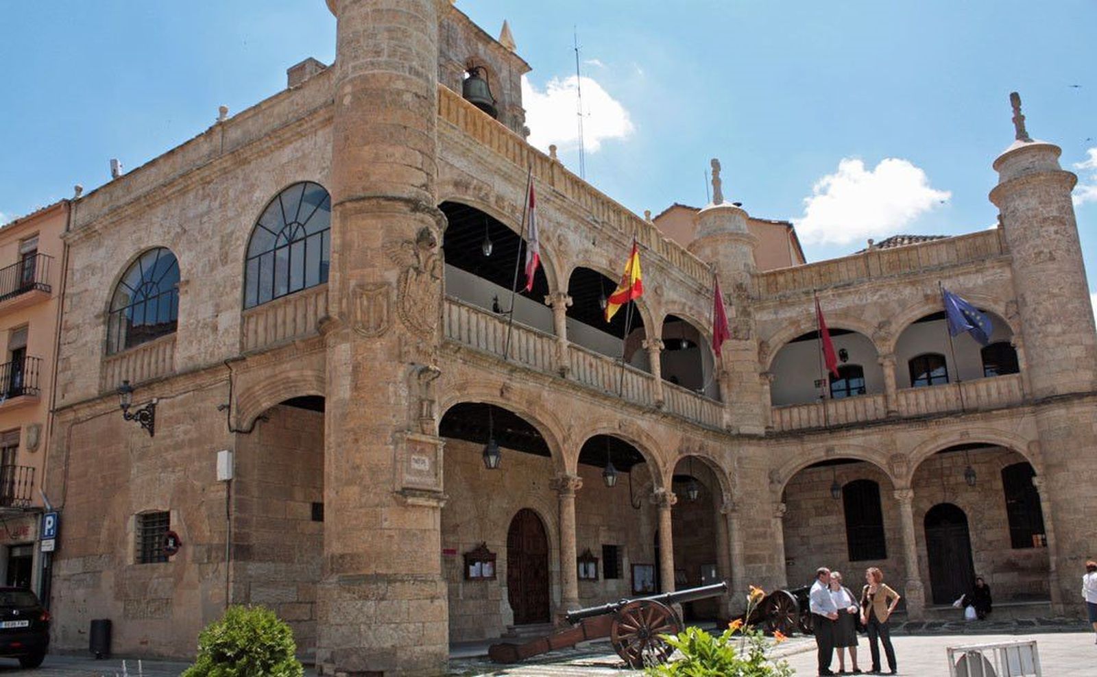 Ciudad Rodrigo Ayuntamiento. Foto de archivo Ciudad Rodrigo Ayuntamiento. Foto de archivo