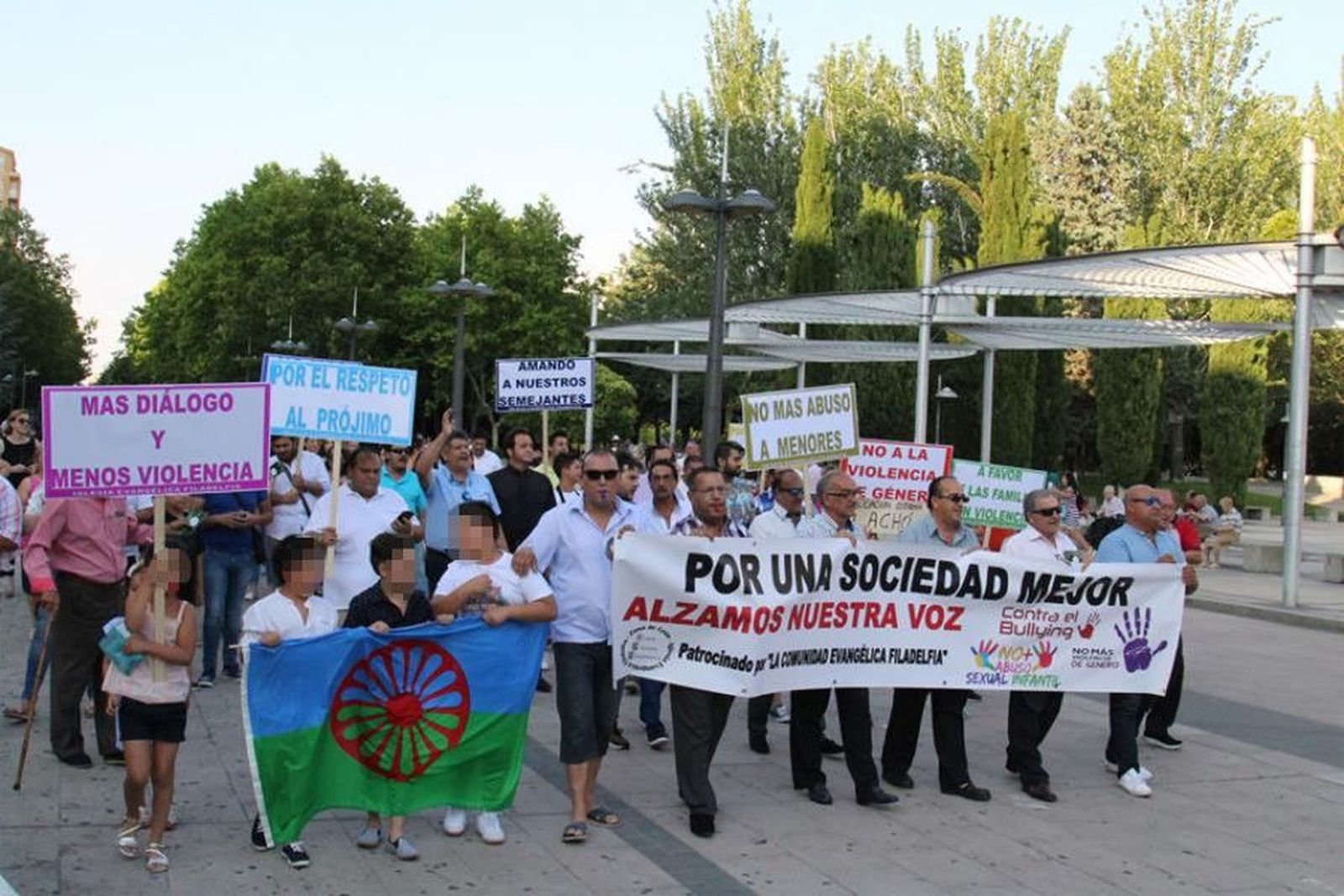 Una manifestación del Secretariado Gitano en una foto de archivo