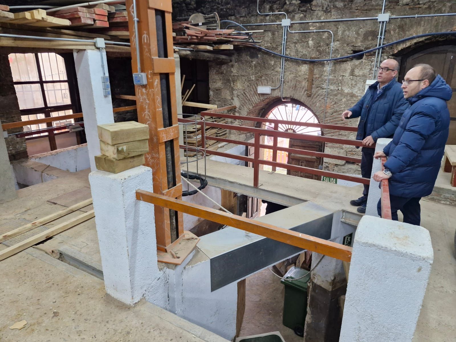 El alcalde y el concejal visitan los Toriles