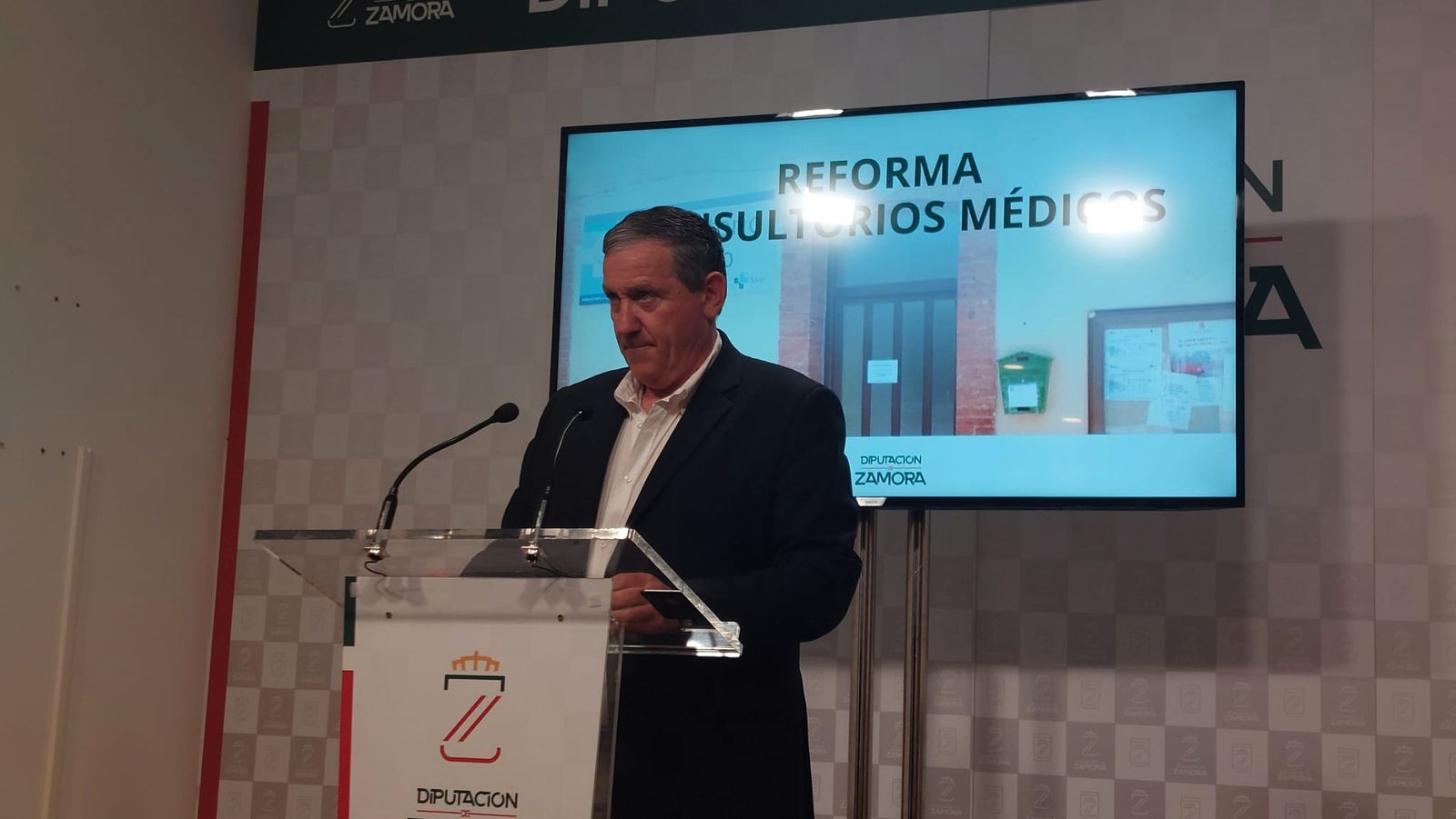 Javier Faúndez, en rueda de prensa este viernes