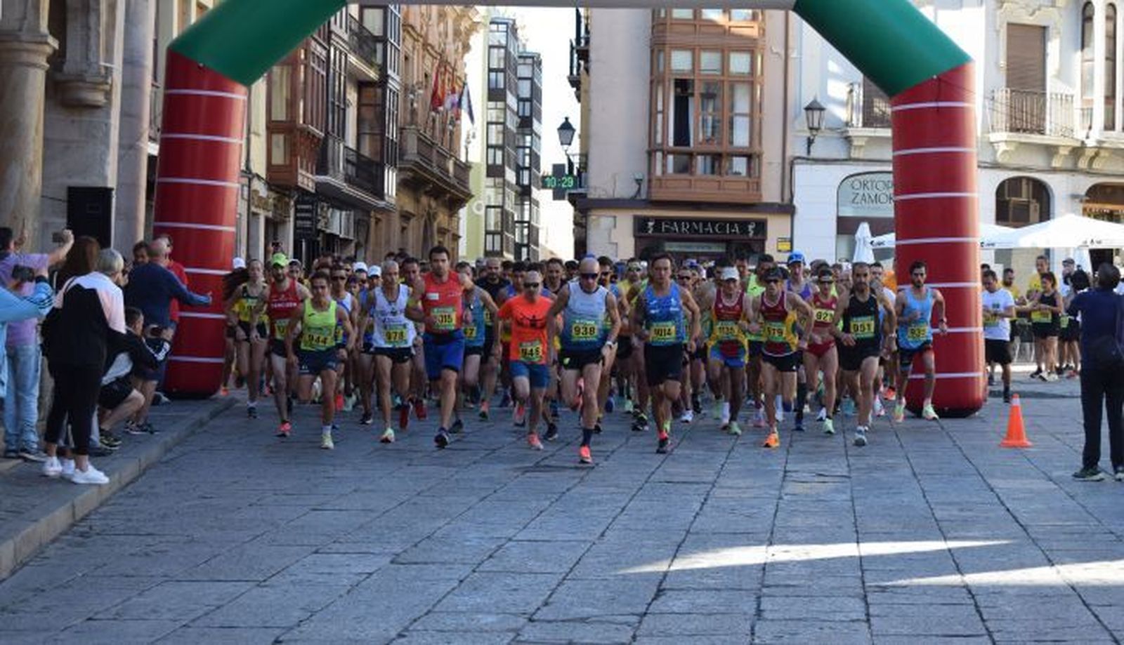 Una prueba de atletismo en Zamora