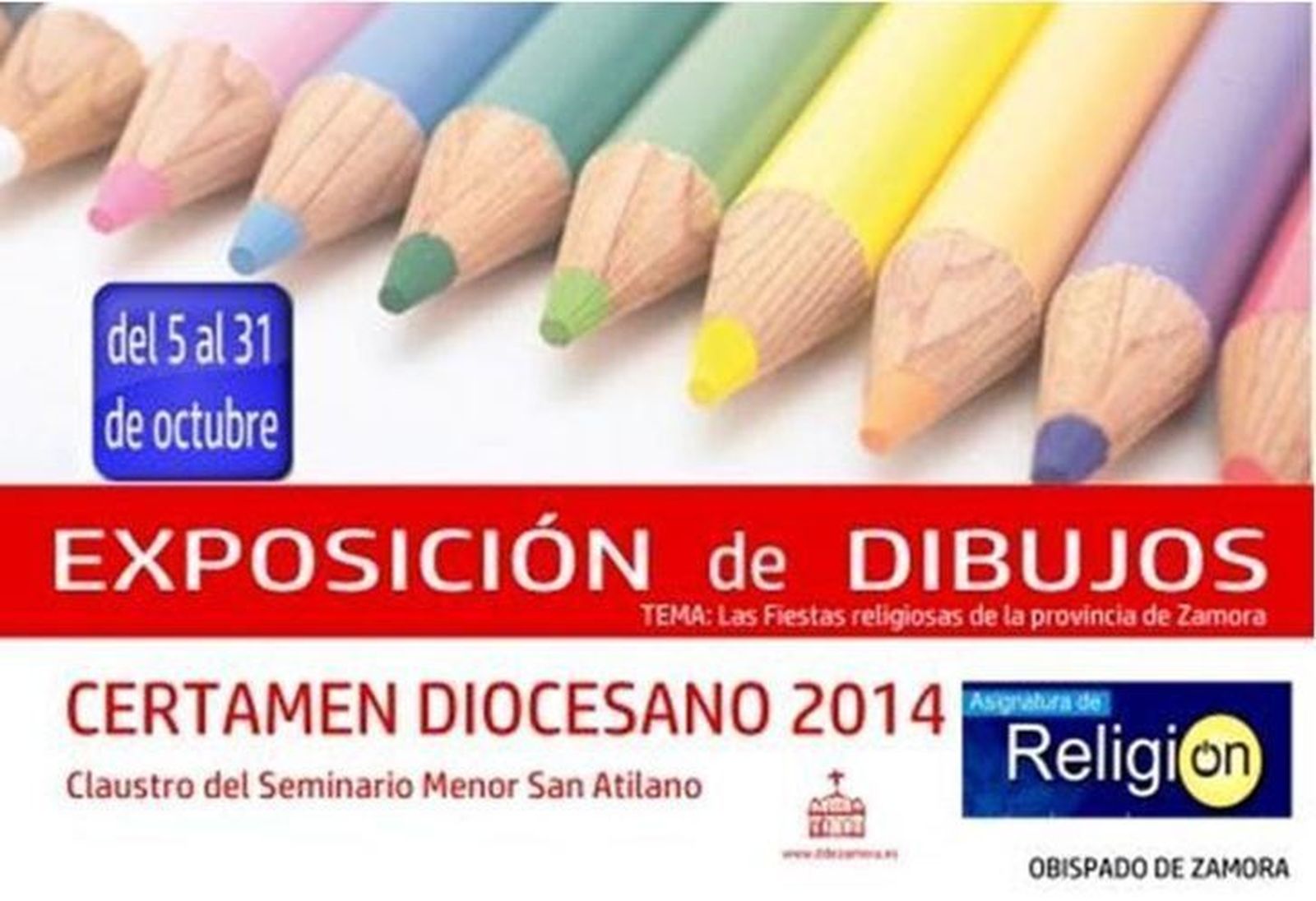 La X Exposición del Certamen Diocesano de Dibujo recoge 2.500 obras en San Atilano