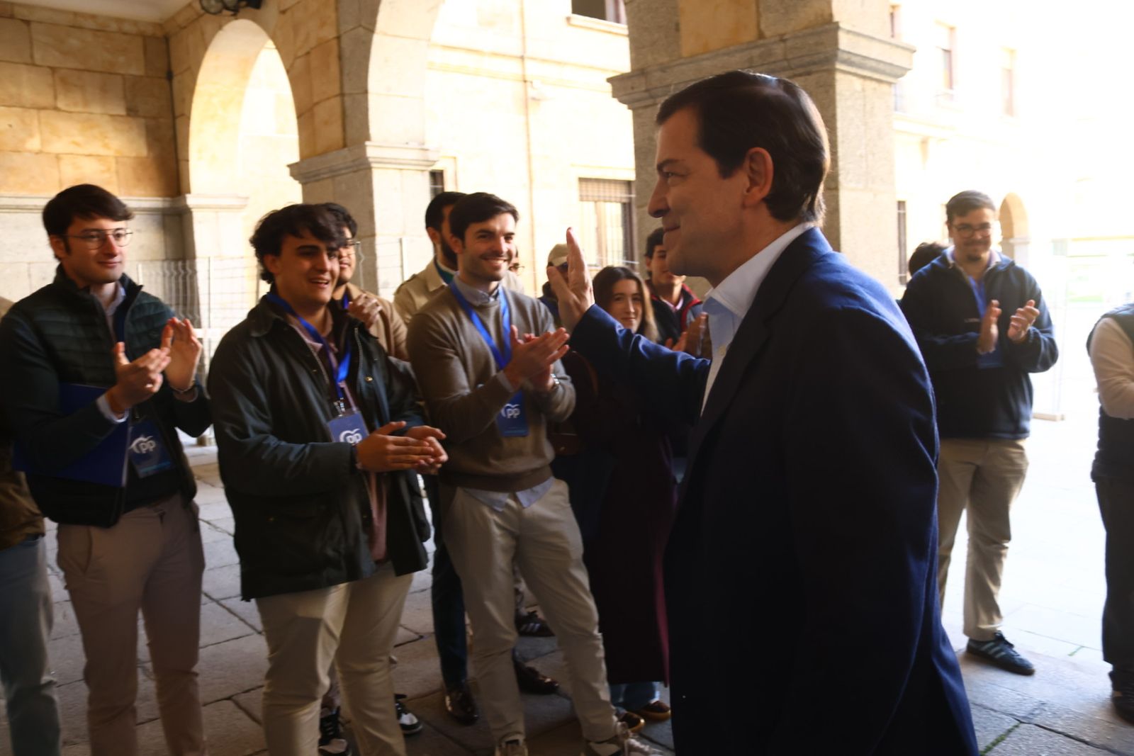 Votación de Alfonso Fernández Mañueco