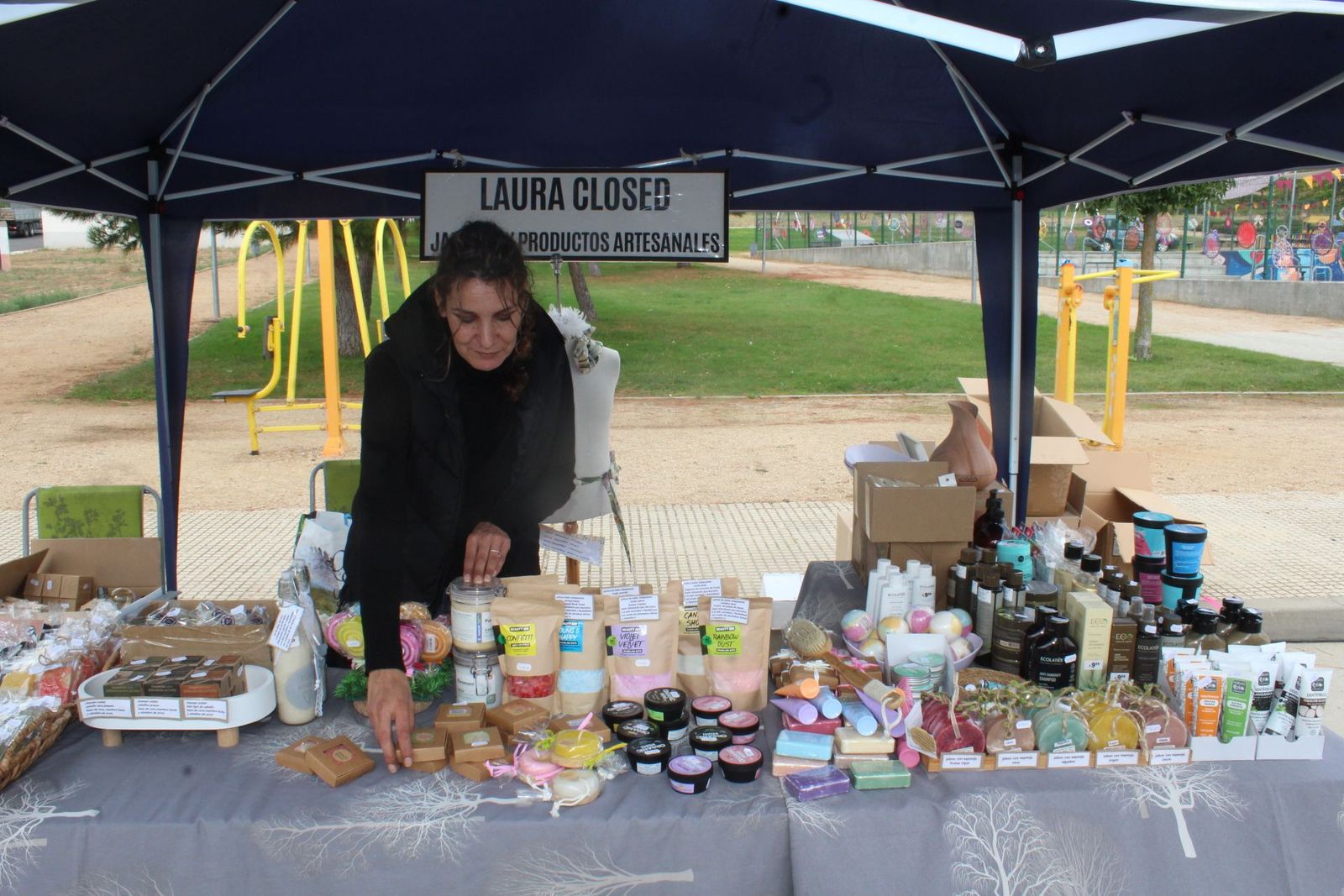 Mercado renacentista vísperas nupciales