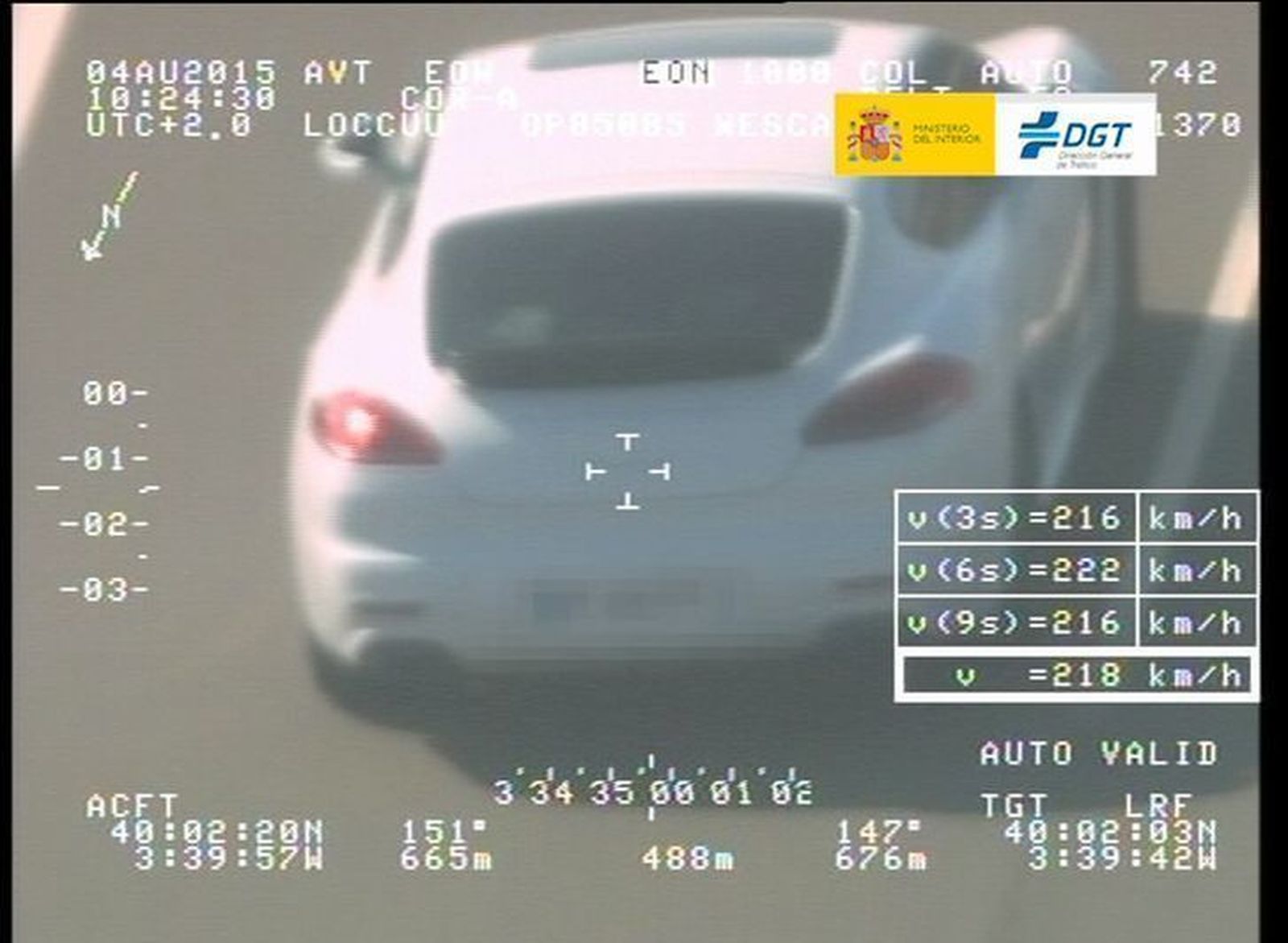 La DGT pone en servicio dos nuevos radares Pegasus