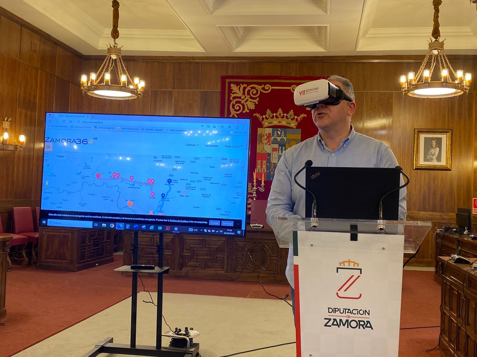 El diputado de Turismo, Jesús María Prada, ha presentado este nuevo proyecto