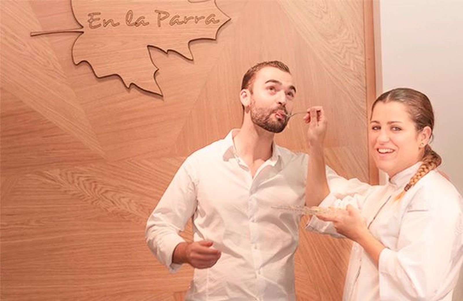 Alberto Rodríguez y Rocío Parra, dueños de En La Parra