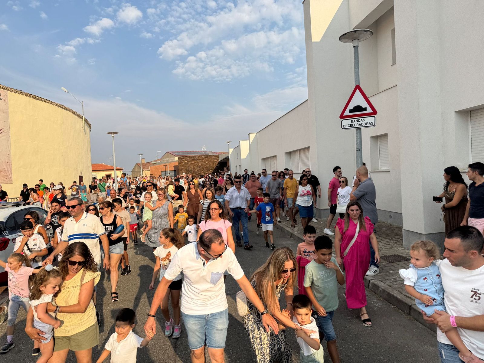 Encierro infantil de Mini Bueyes en Guijuelo durante sus fiestas 2025