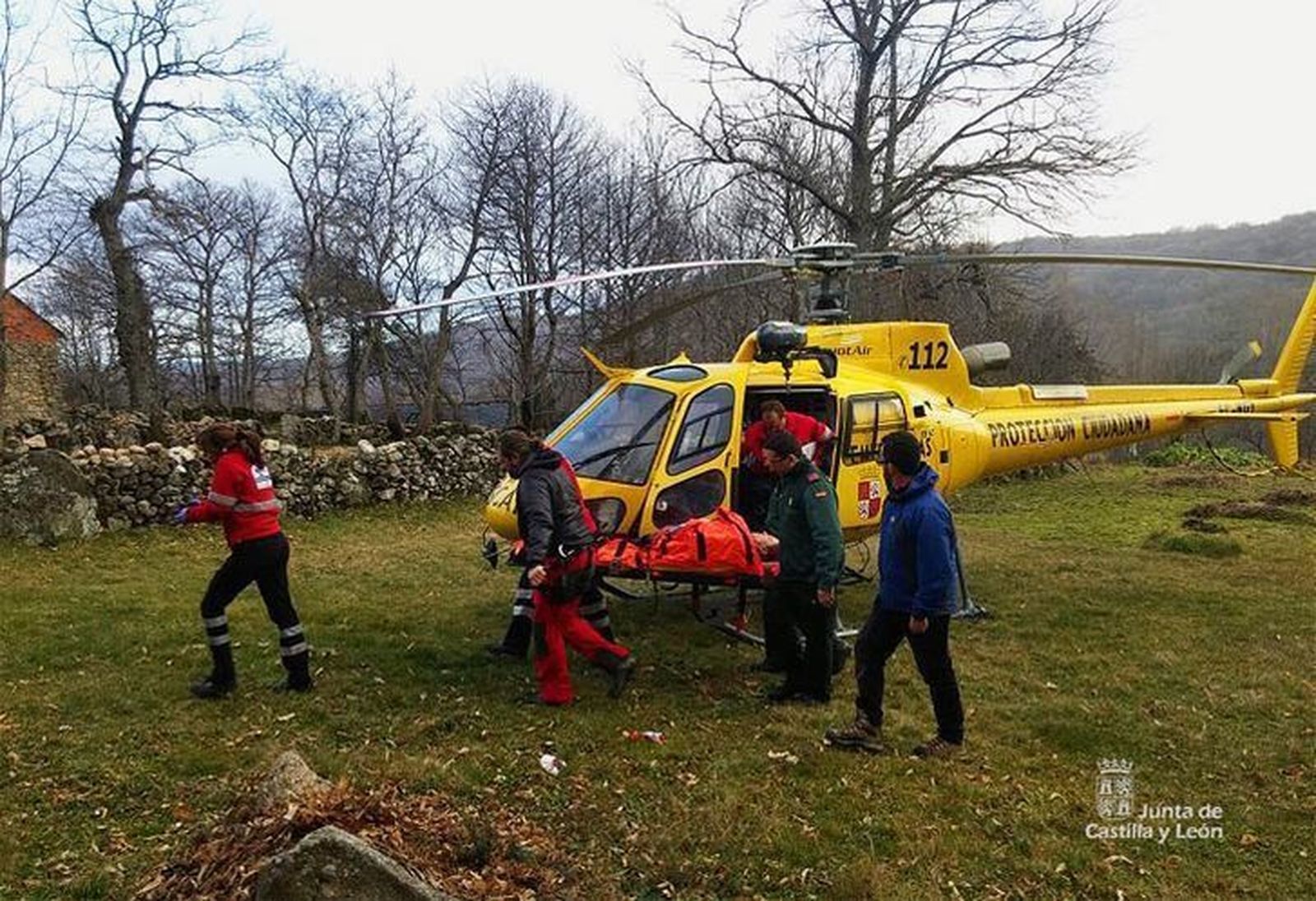 El Grupo de Rescate de la Junta. Archivo