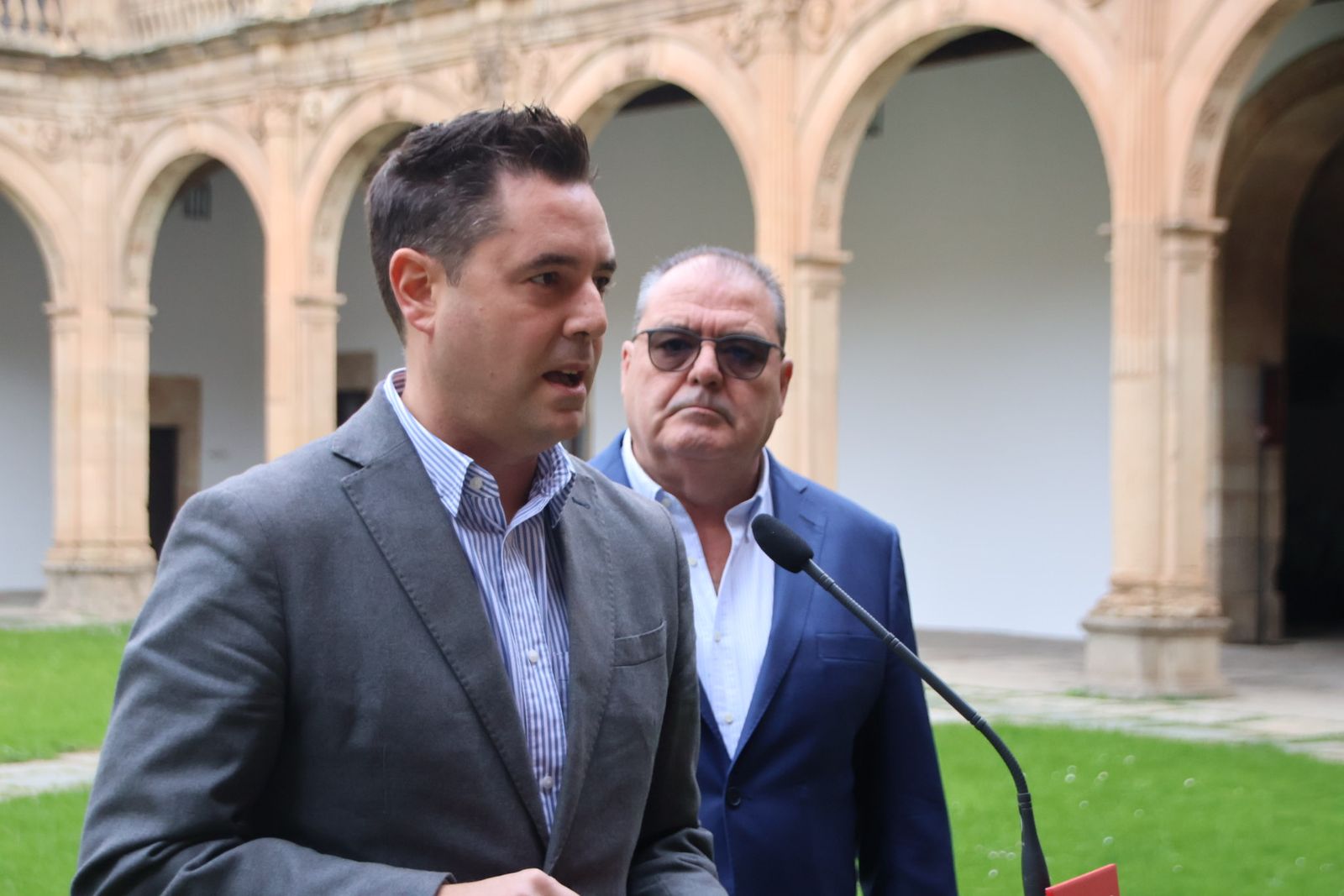 Daniel de la Rosa y Fernando Vegas en Salamanca