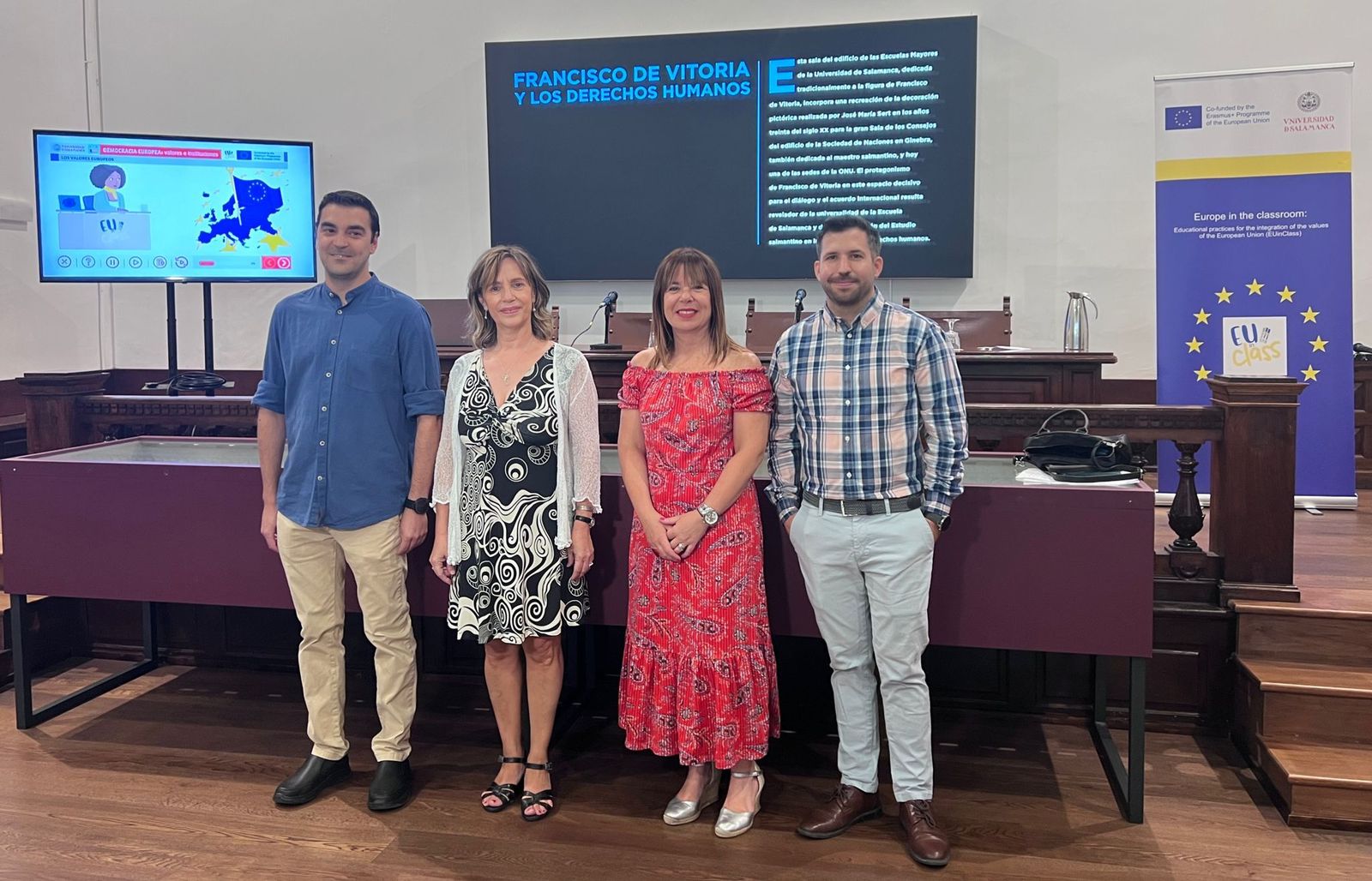Presentación del proyecto 'EUinClass'